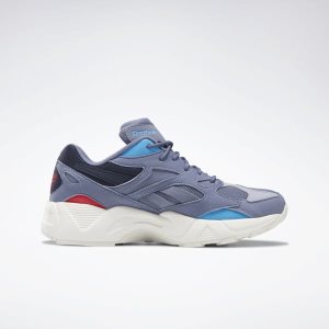 Adidasy Damskie Reebok Aztrek 96 Indygo/Niebieskie/Różowe PL 19BUFGZ